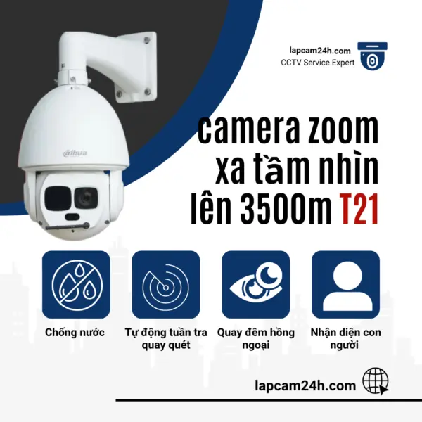 Camera giám sát nhà xưởng tại Bình Dương, hình ảnh sắc nét, quan sát 24/7.