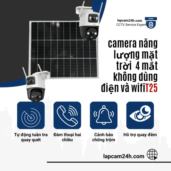 Dịch vụ lắp đặt camera nhà xưởng giá rẻ, uy tín tại Bình Dương.