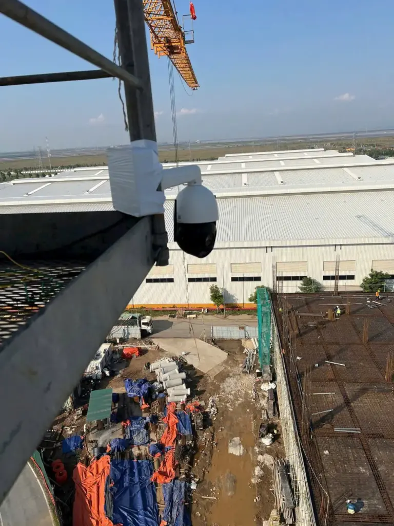 Lắp đặt camera an ninh cho nhà máy