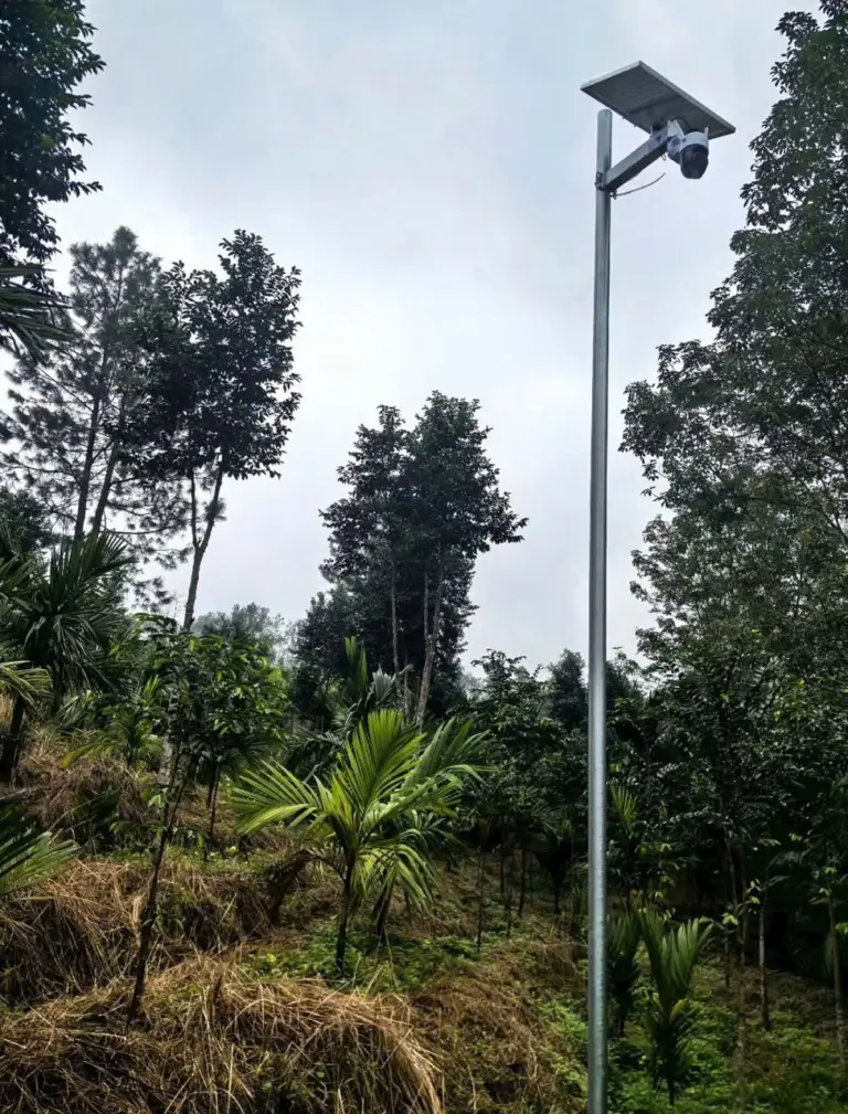 Lắp camera năng lượng mặt trời cho trang trại