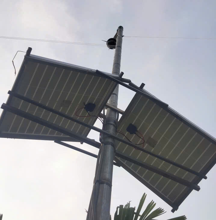 Camera cho ao tôm không điện