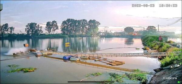 Camera solar tầm xa cho ao hồ diện tích lớn