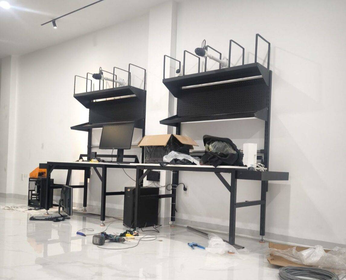 Lắp đặt camera cho bàn đóng hàng TMĐT