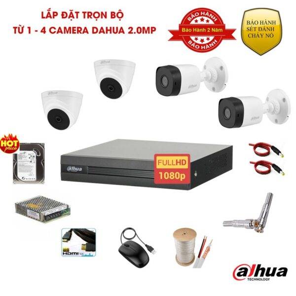 Bộ 2 mắt cam DAHUA