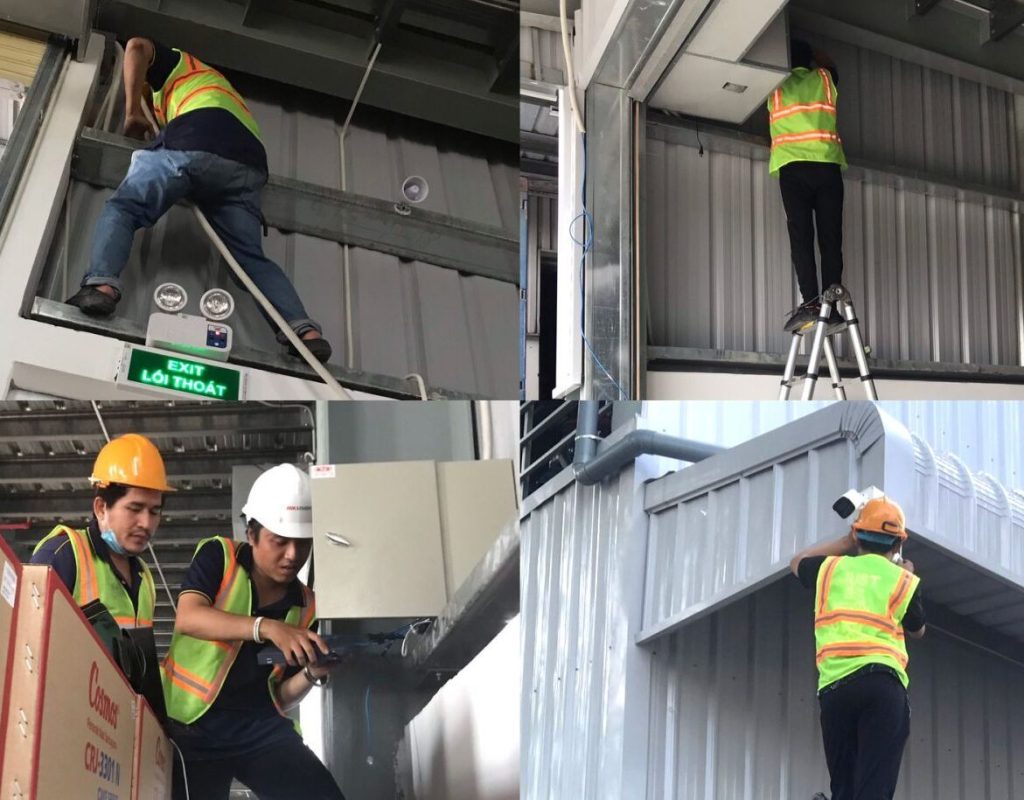 Lắp camera cho nhà xưởng tại Gò vấp